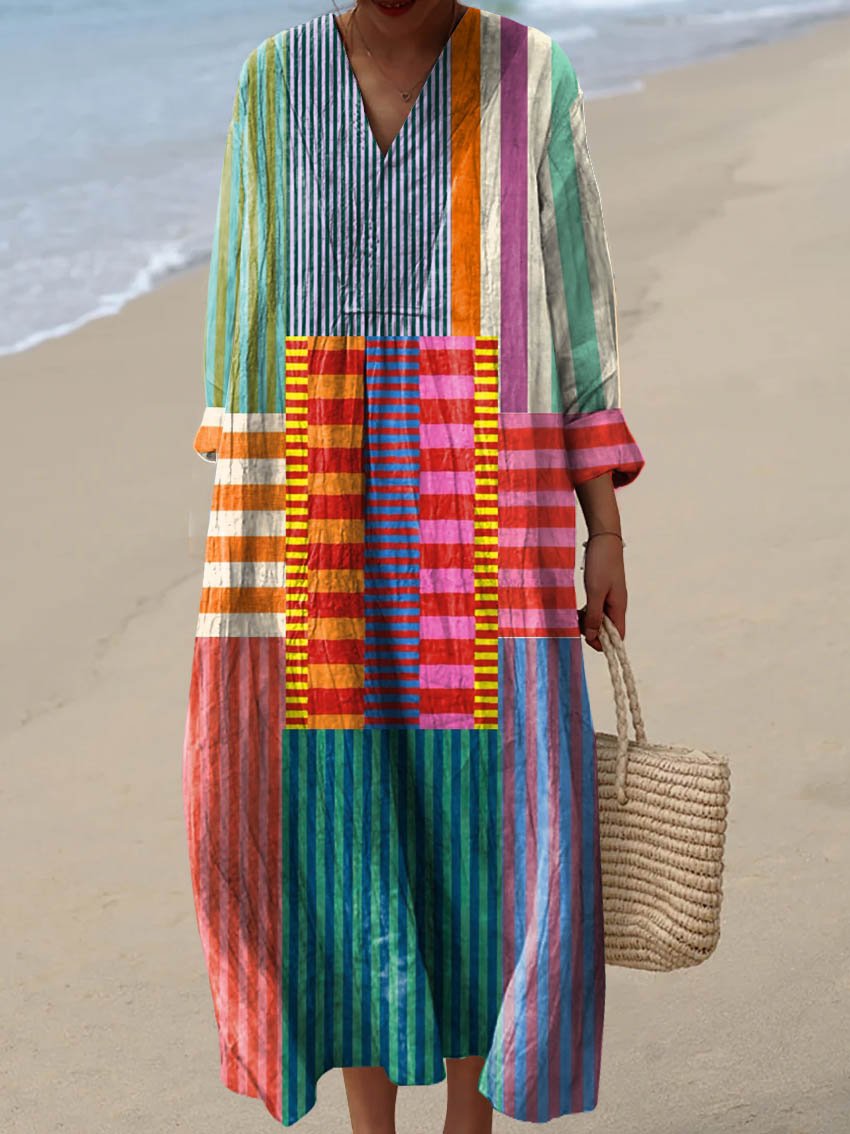 ORABEL | Geometric Print Women’s Dress