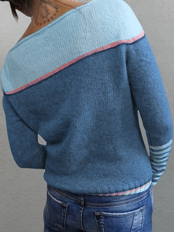 SOLENA | Cozy Striped Sweater