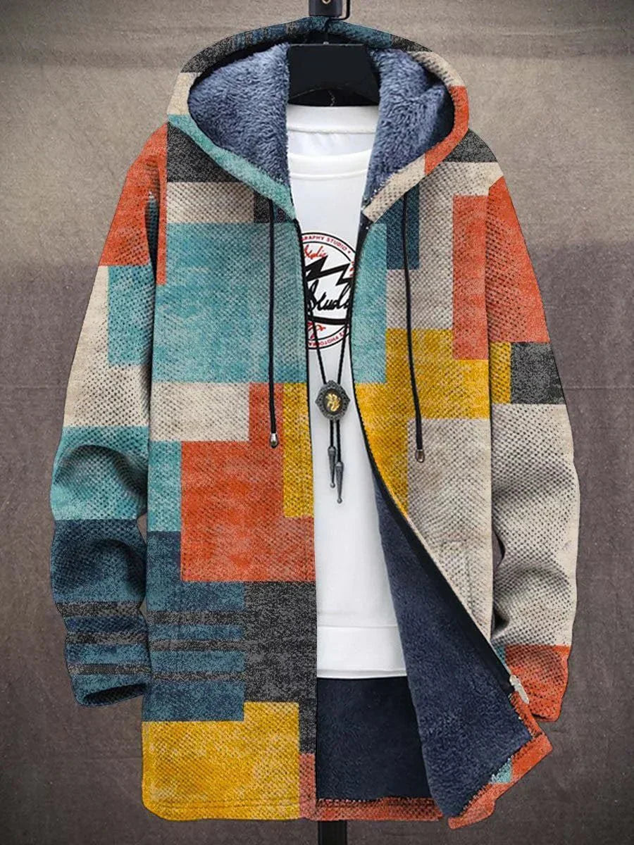 ELOREN | Artistic Statement Cardigan with Unique Print