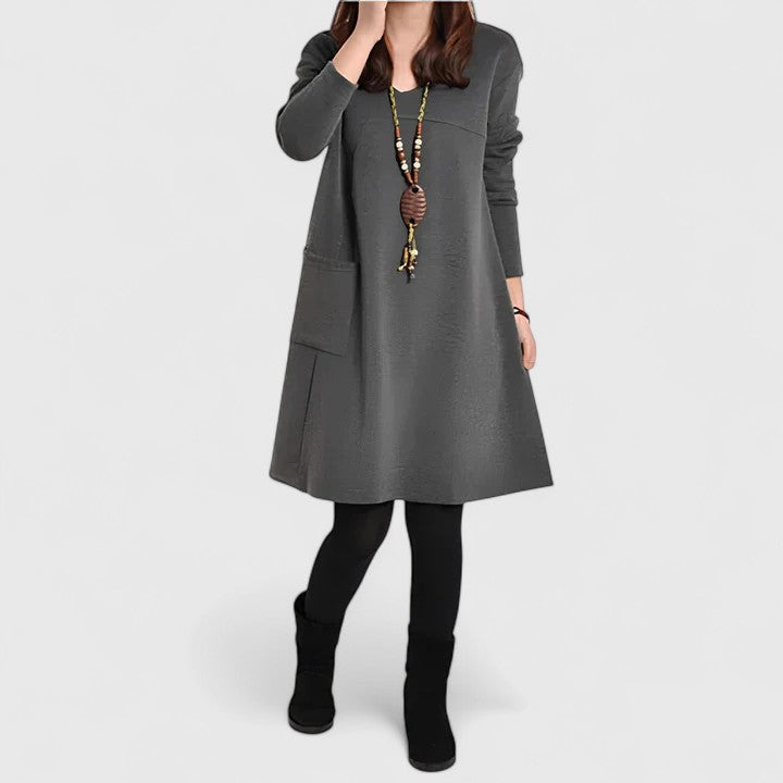 FELICIA | Elegant Everyday Dress with Timeless Comfort