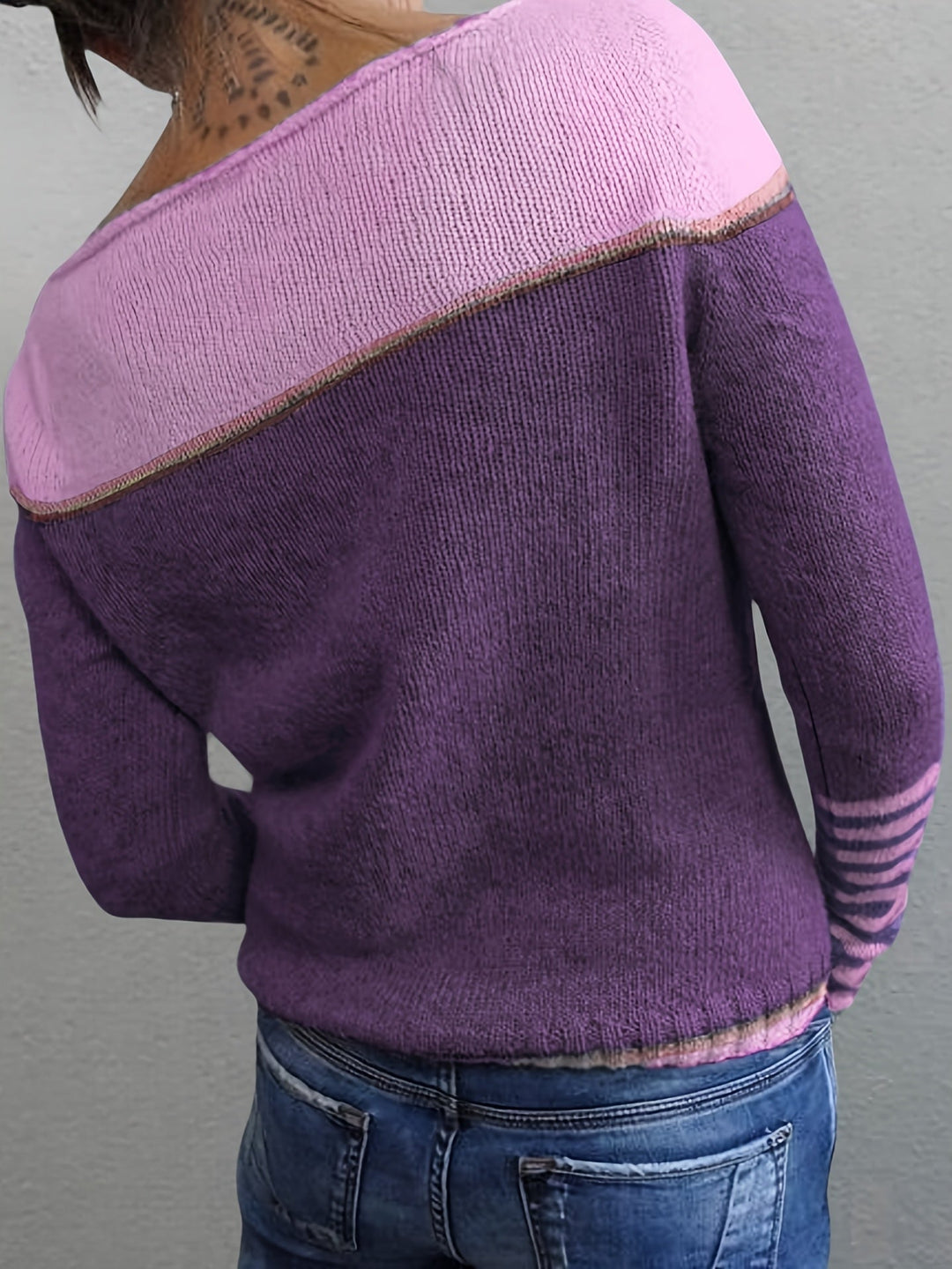 SOLENA | Cozy Striped Sweater