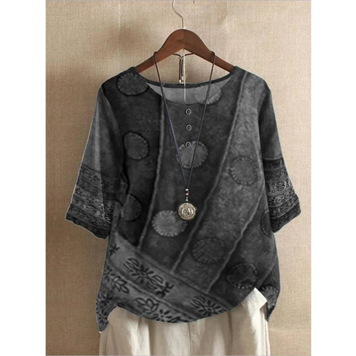 MARISTELLE | Artistic Patchwork Top