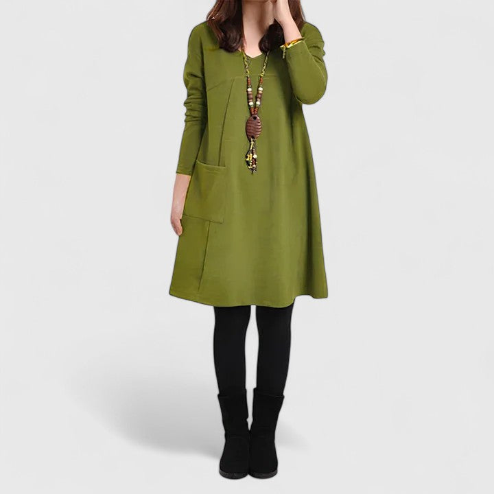 FELICIA | Elegant Everyday Dress with Timeless Comfort