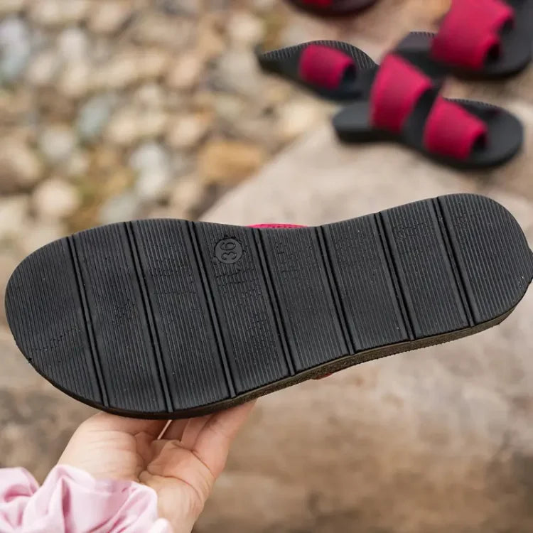 Cassilda | Mesh Slide Sandals