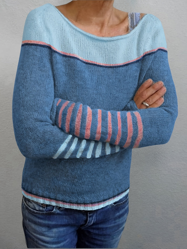 SOLENA | Cozy Striped Sweater