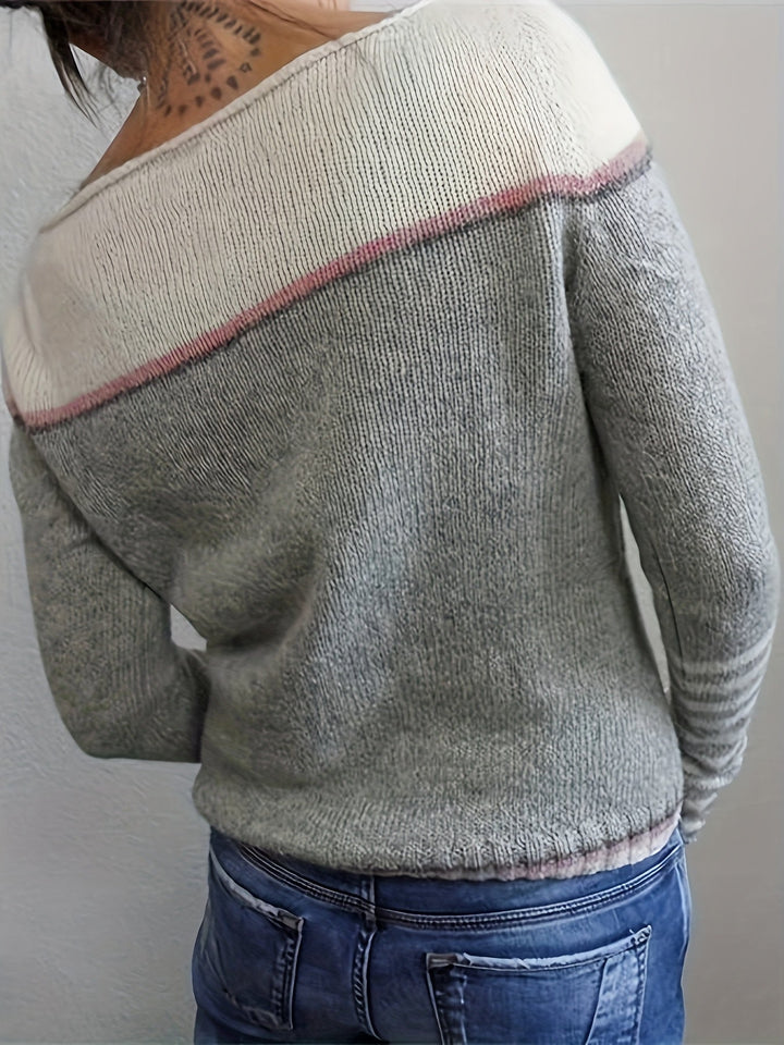 SOLENA | Cozy Striped Sweater