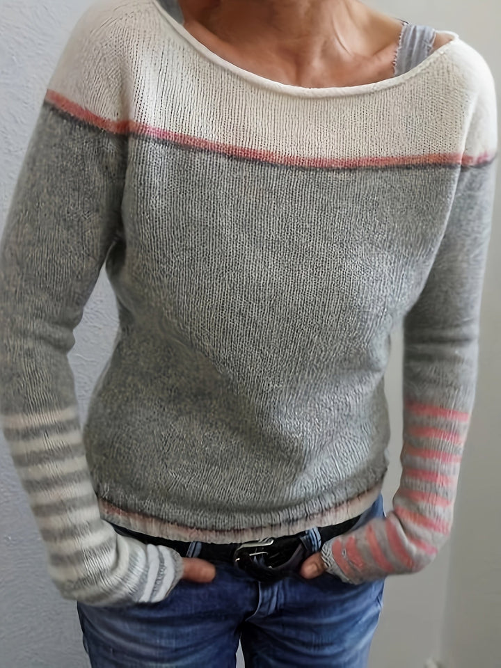 SOLENA | Cozy Striped Sweater