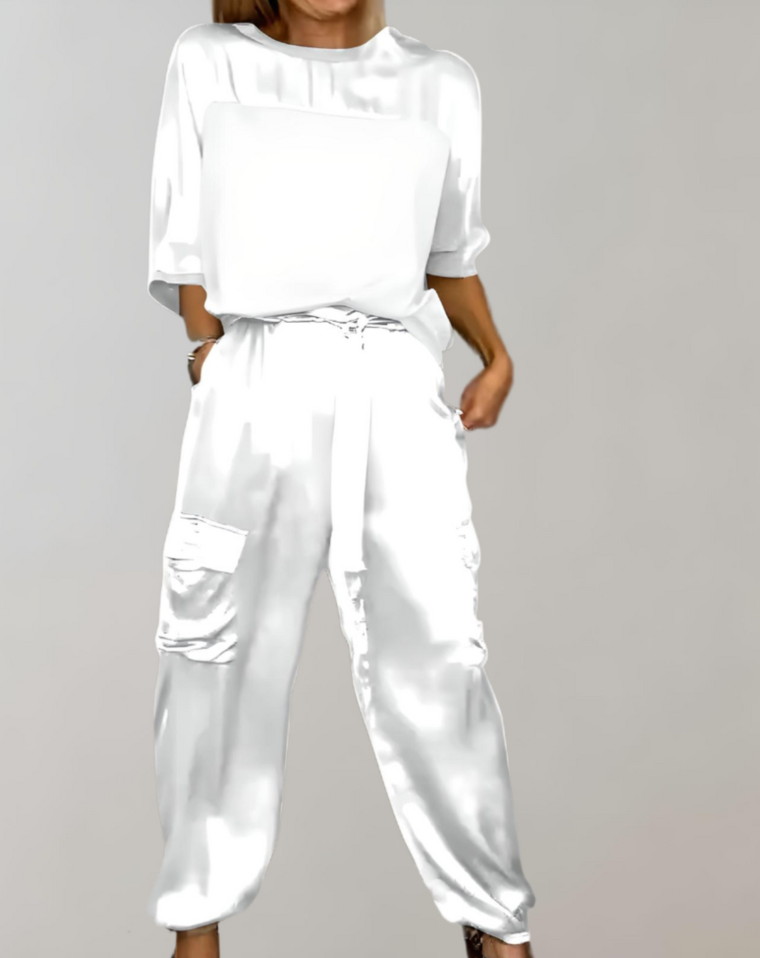 MENDY | Chic Cargo Lounge Set