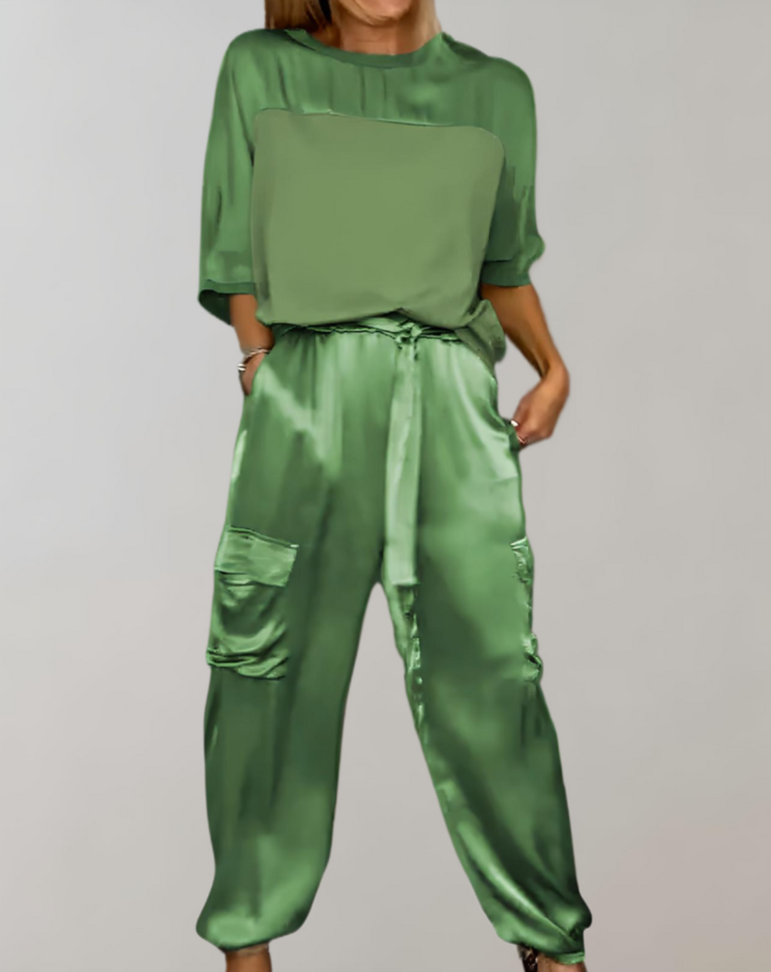 MENDY | Chic Cargo Lounge Set