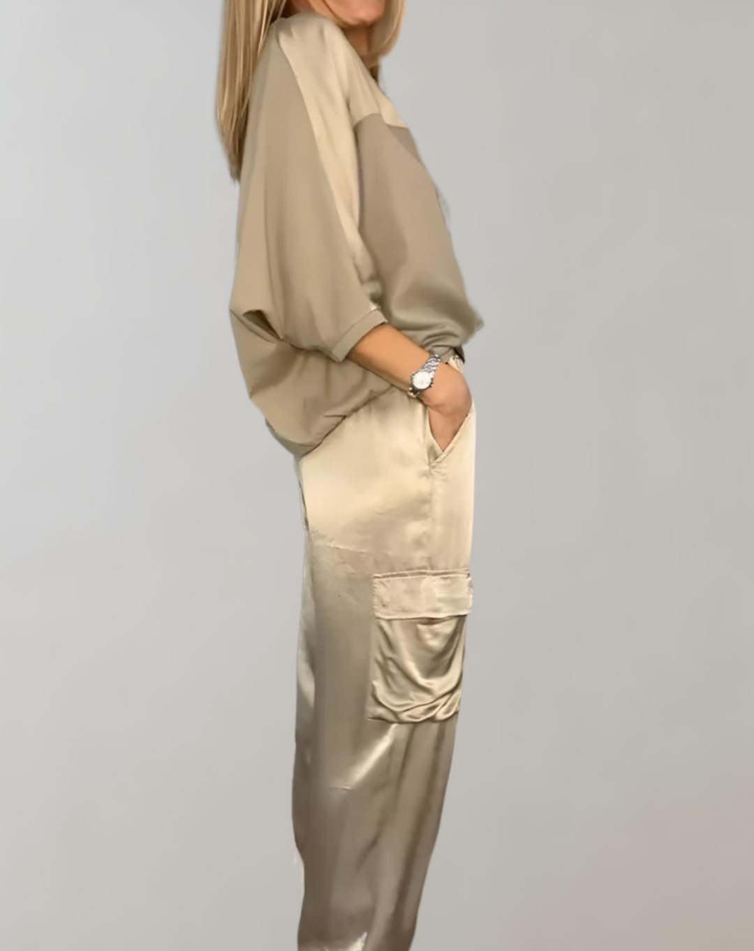 MENDY | Chic Cargo Lounge Set