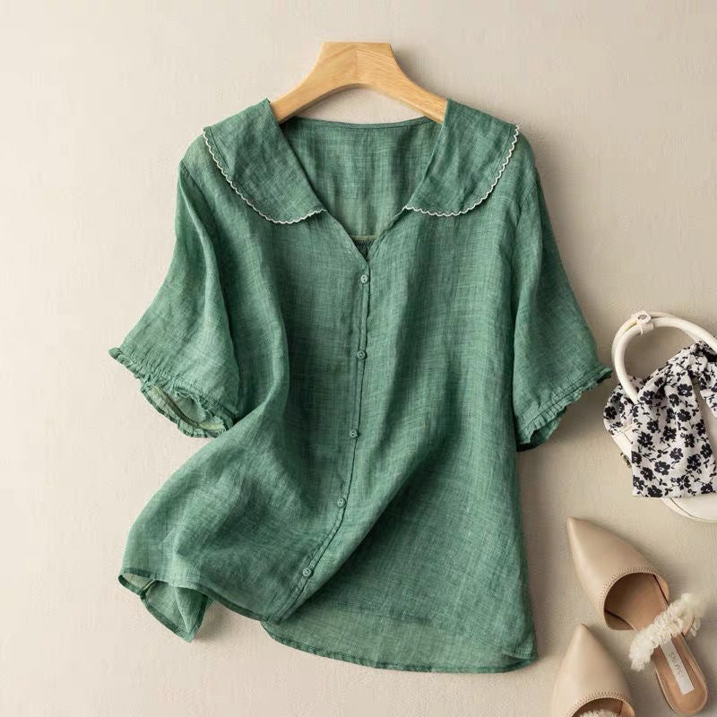LORENZA | Elegant Cottage Blouse