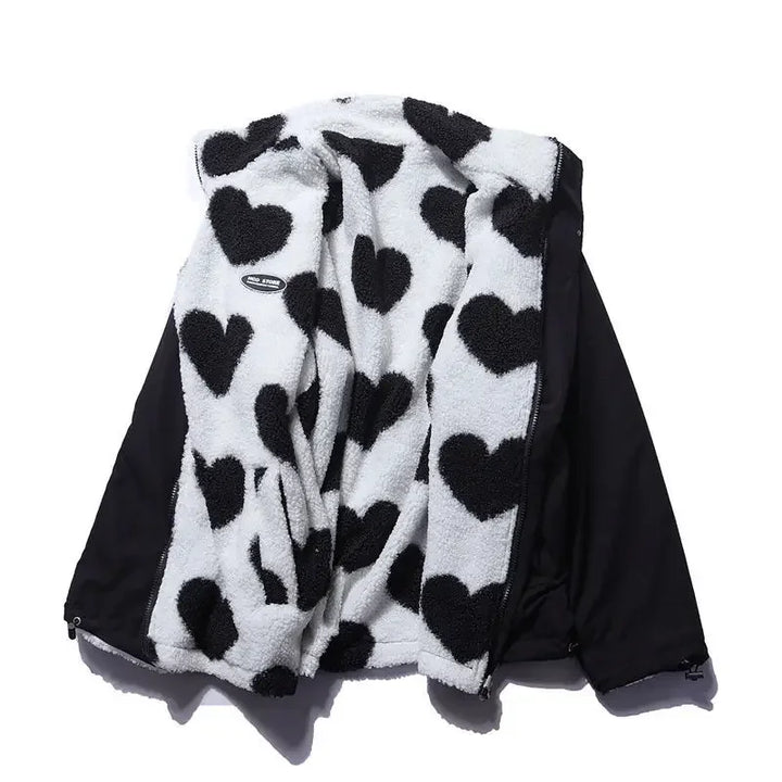ELAYNA | Reversible Heart Jacket