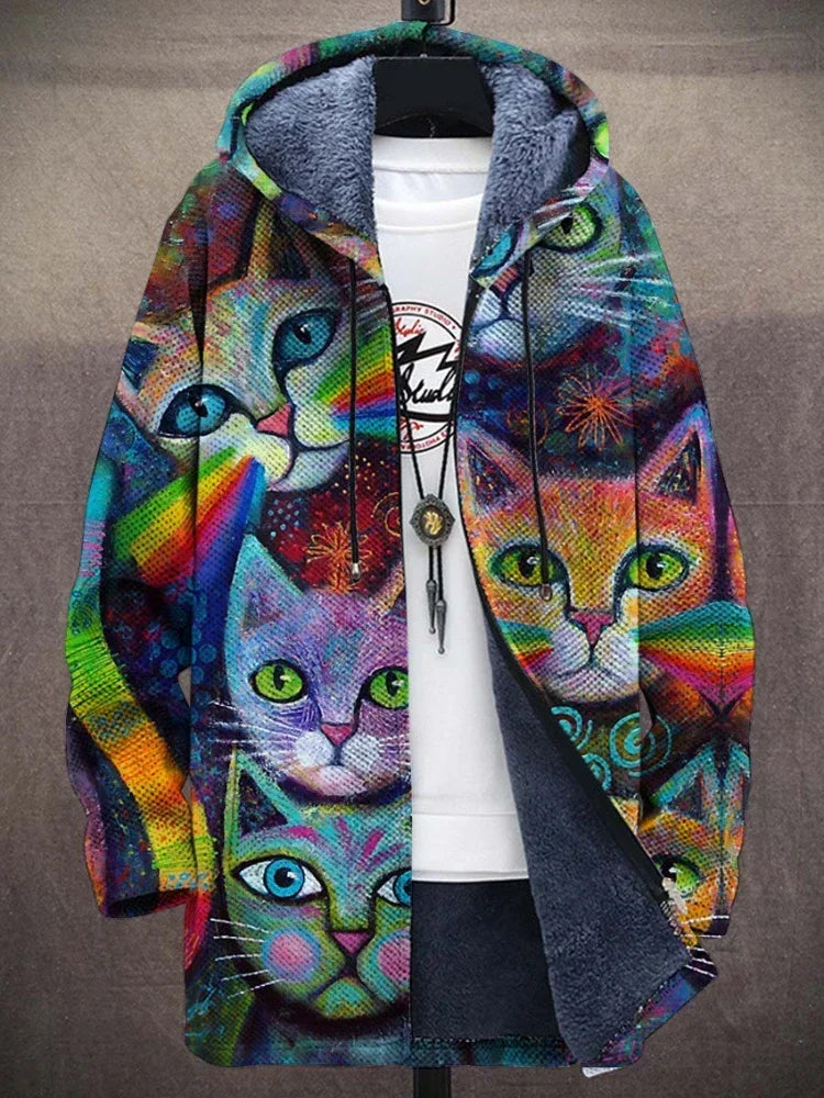 ARTESSA | Bold Artistic Print Jacket