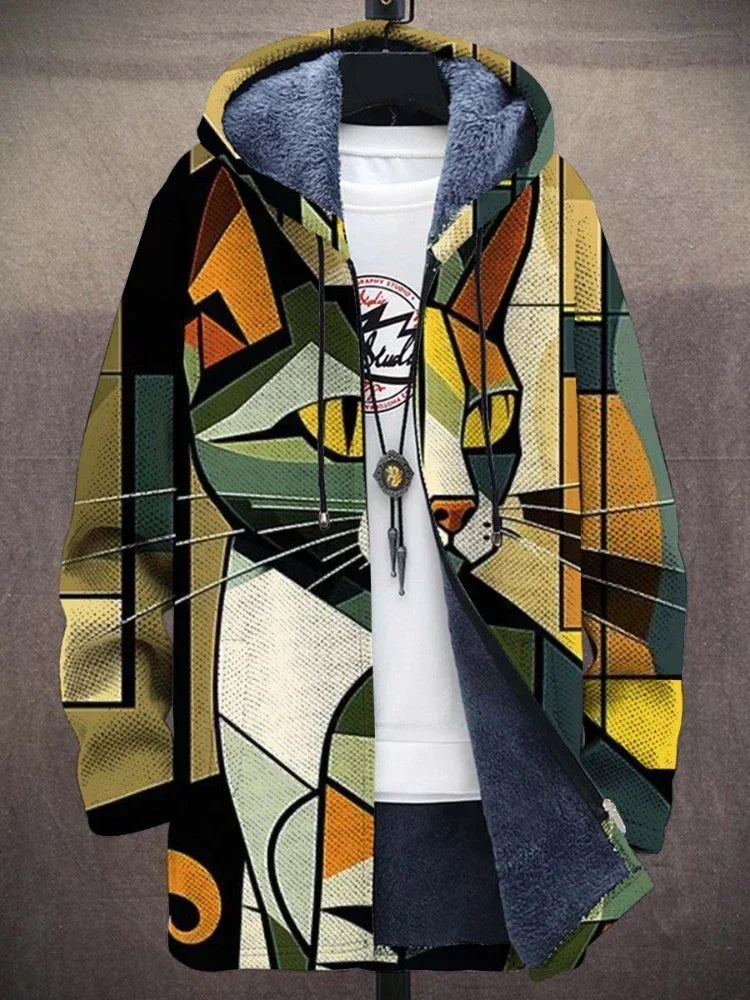 ARTESSA | Bold Artistic Print Jacket