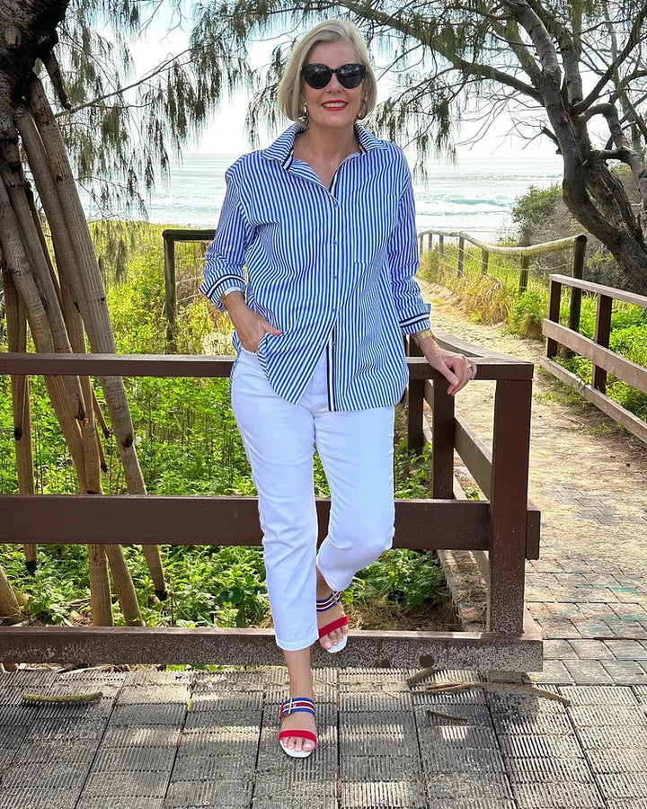 Ayva | Striped Shirt