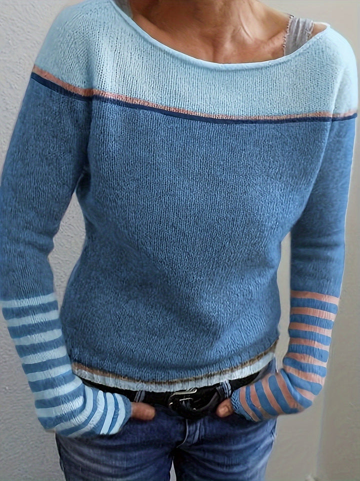 SOLENA | Cozy Striped Sweater