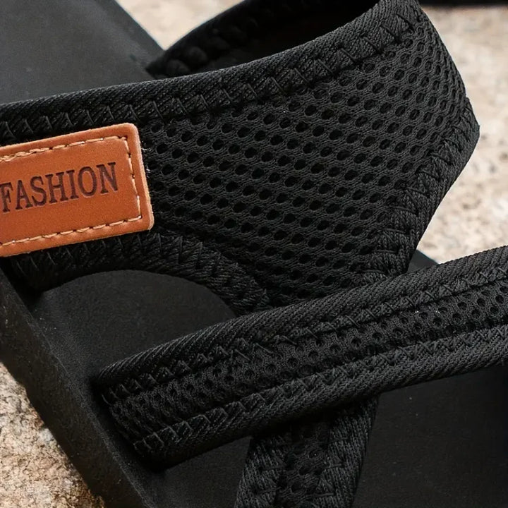 Cassilda | Mesh Slide Sandals