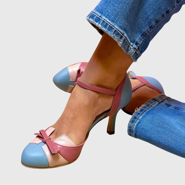 LEONIE | Elegant Comfort Heeled Sandals