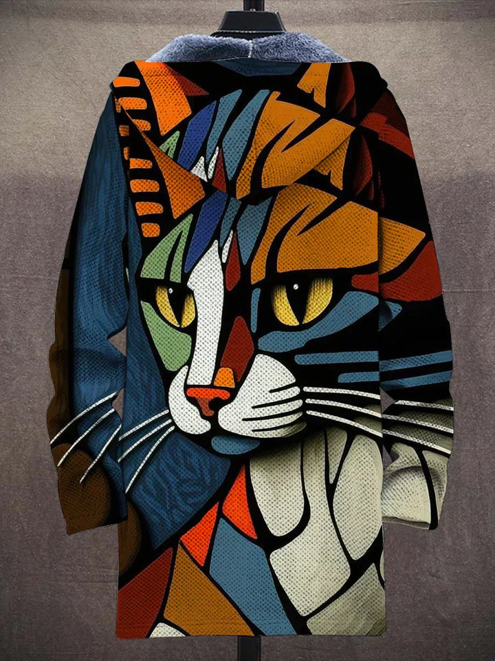 ARTESSA | Bold Artistic Print Jacket