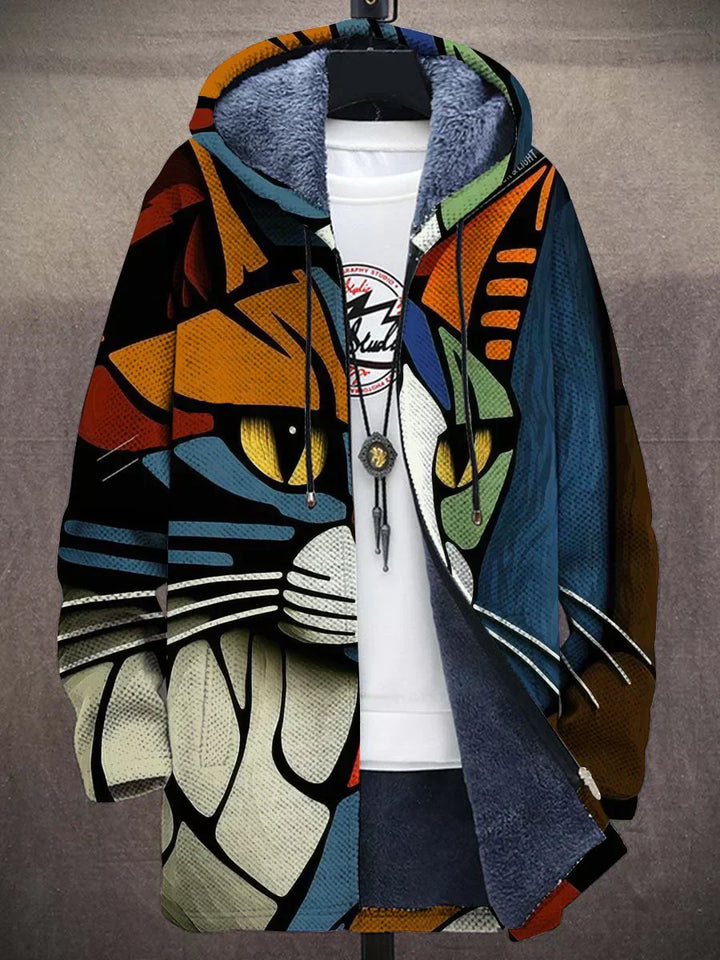 ARTESSA | Bold Artistic Print Jacket